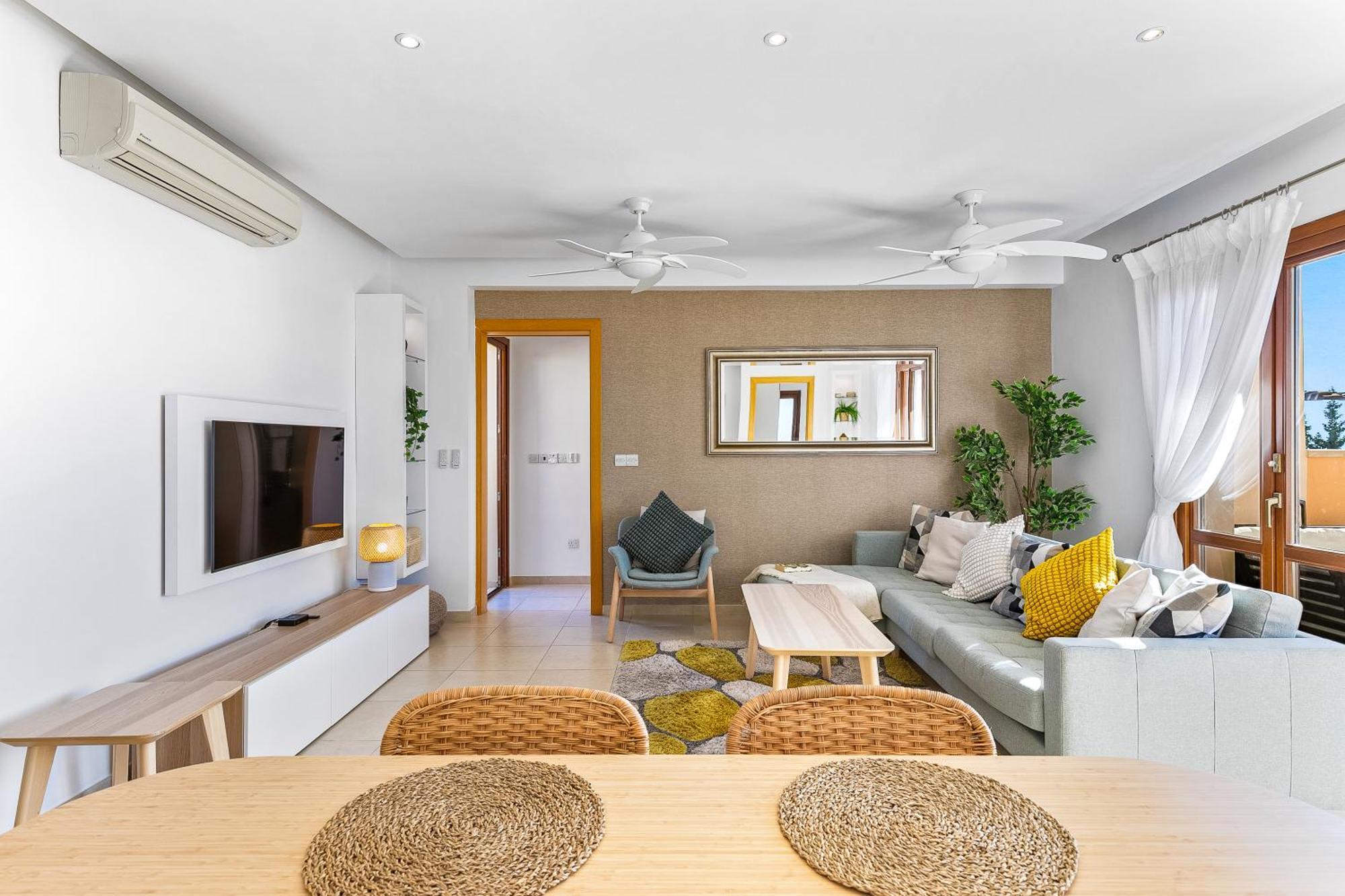 2 Bedroom Apartment Thalassa With Sea And Sunset Views, Aphrodite Hills Resort Kouklia Exterior foto